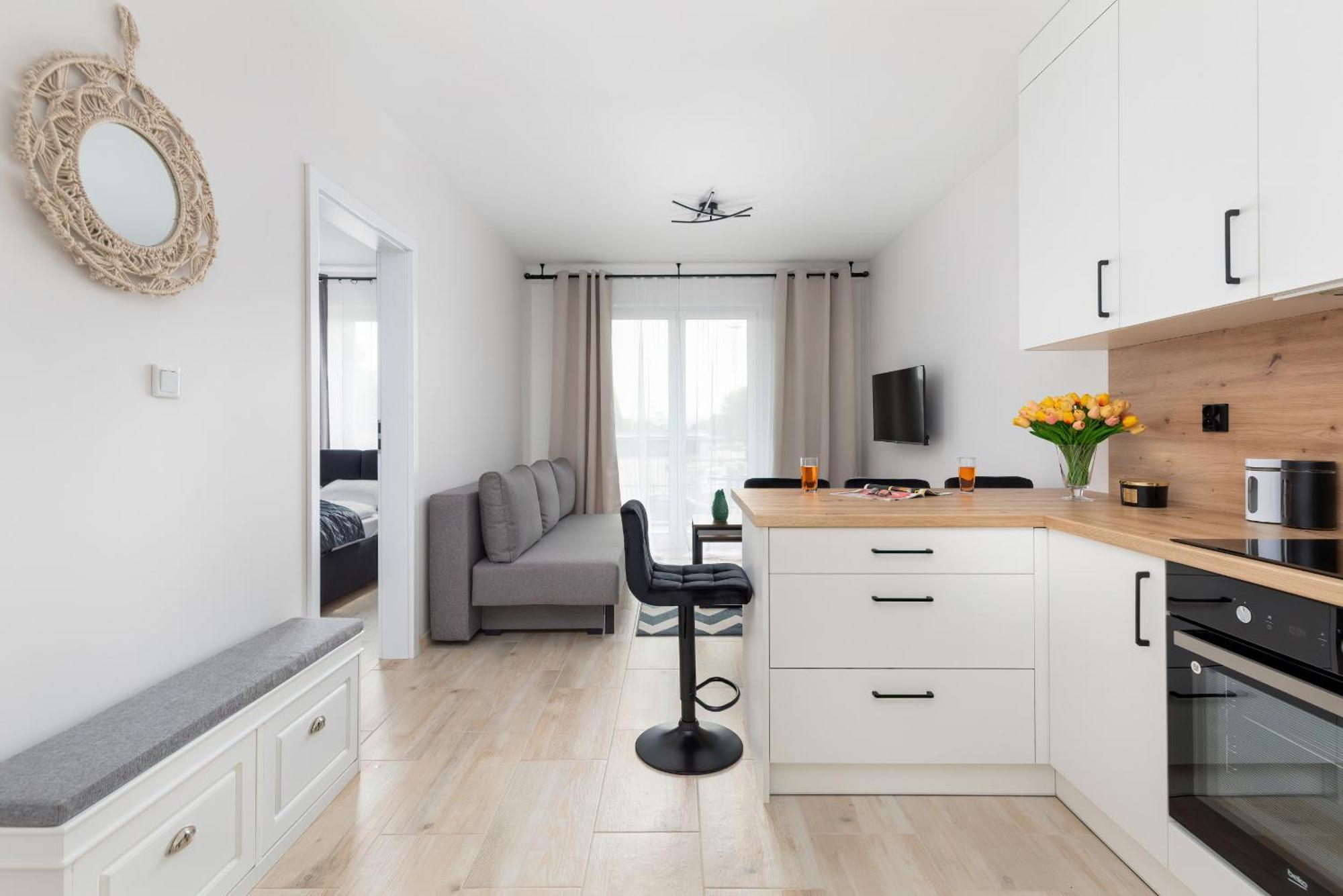Sunny Apartments With Parking & Balcony Luzycka By Noclegi Renters Swinoujscie Dış mekan fotoğraf