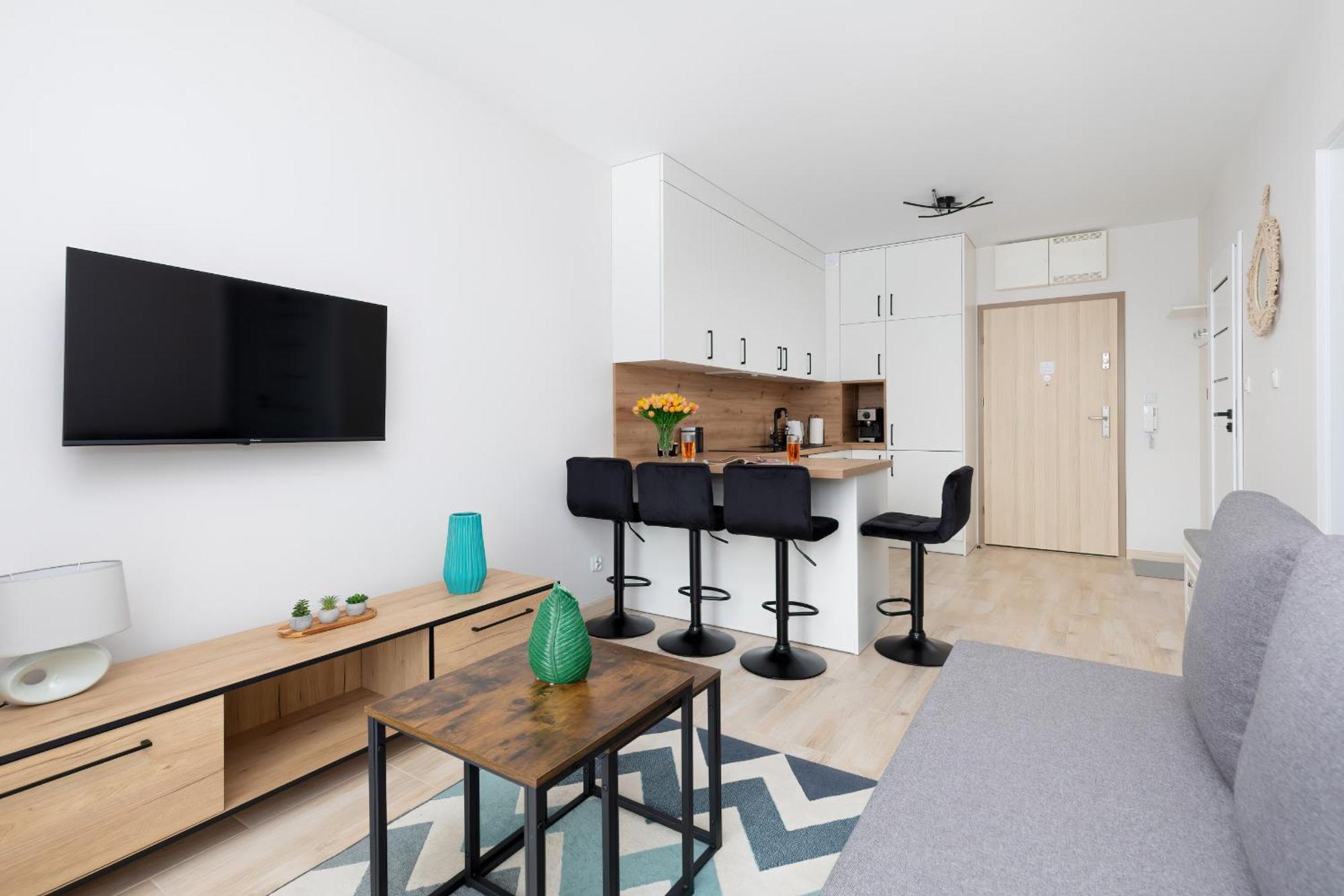 Sunny Apartments With Parking & Balcony Luzycka By Noclegi Renters Swinoujscie Dış mekan fotoğraf